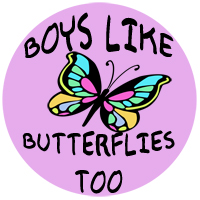 Boys like butterflies too