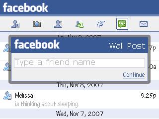 Facebook Wall Post 