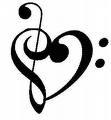 clef heart