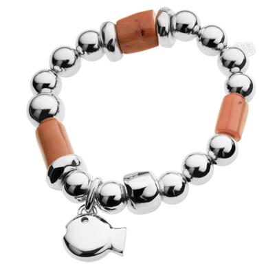 Bracelet Argent Corail