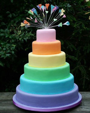 Rainbow cake