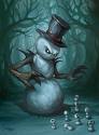 evil snowman