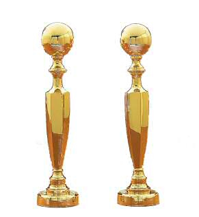 Ball Andirons