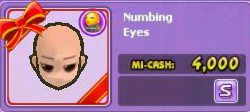 Numbing Eyes