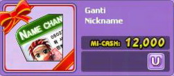 Ganti Nickname