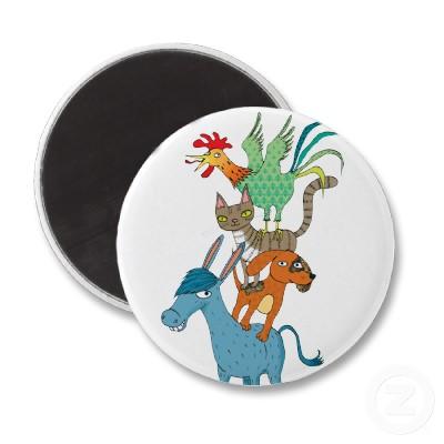 Bremen Musicians Magnet