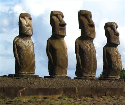 Easter Island Muoy Statues