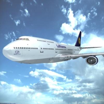 een boieing 747