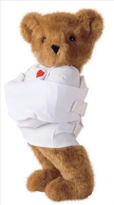 crazy teddy bear