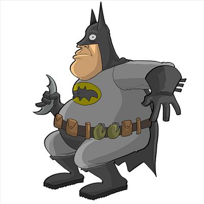 Batman does too