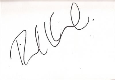 Richard Hammond's Autograph