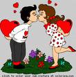 kissing