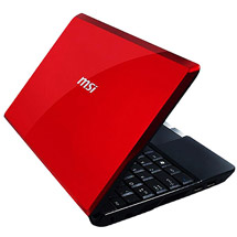 10.2-Inch Red Laptop