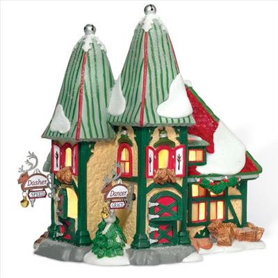 The Reindeer Stables- Dasher and Dancer 