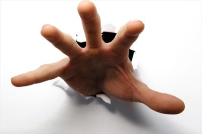 Touching hand