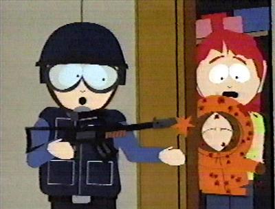 omg the policeman killed kenny