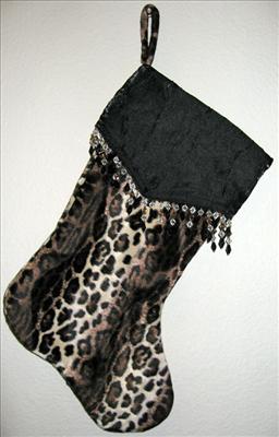 Leopard Stocking