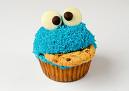 Cookie Monster Cupcake