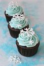 Snowflake Cupcakes