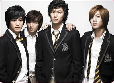 Boys over flowers together