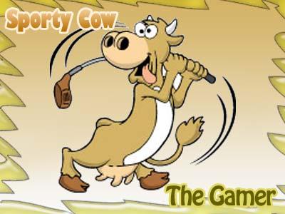 Sporty Cow