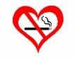 NO smoke heart