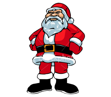 angry santa