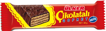 çikolatalı gofret