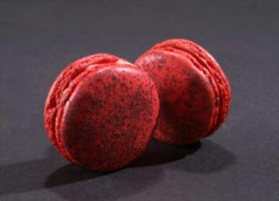 Macaron framboise figue