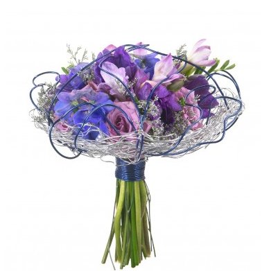 Bouquet of Blue Roses