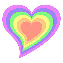 Rainbow Heart