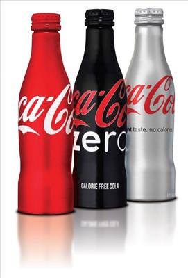 Coca-Cola-Aluminum-Bottles