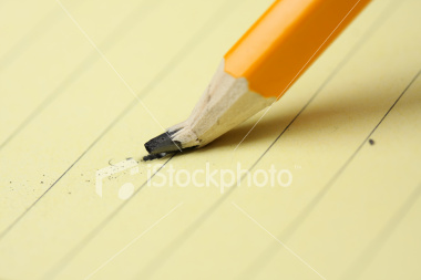 broken pencil