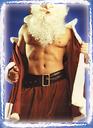 strip tease santa