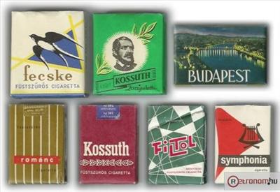some boxes of cigarette