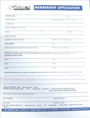 Membership Application