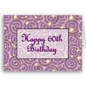 Happy 60th Card