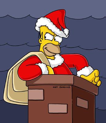 Santa Homer