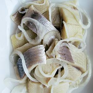 Pickled Herring with Onions