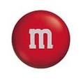 red m&m