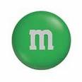 green m&m