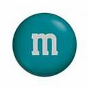 teal m&m