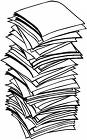Stack of papers