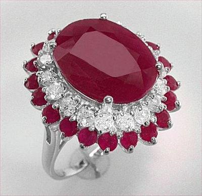 Red Diamond Ring