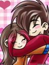 sweet loving hug