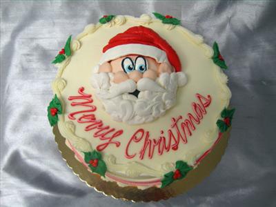 Santa Cake 4