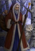 Santa in the Wood