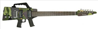 machine gun guitar