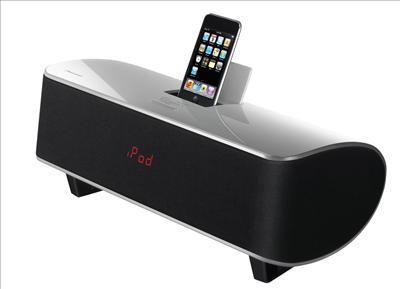 Cool Silver iPod Speaker System XW-NAS5-S