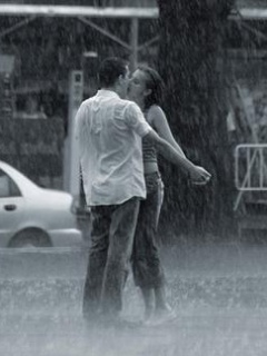 kiss in the rain